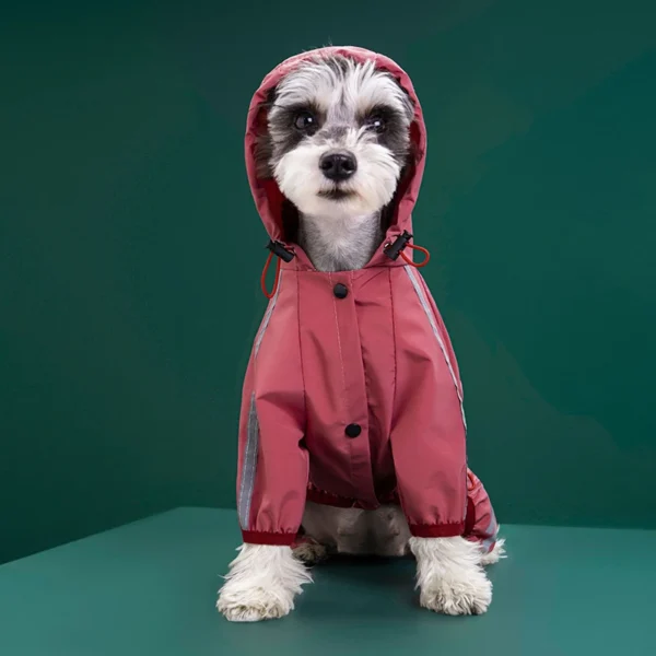 Reflective Waterproof Raincoat Dog Clothes - Image 4