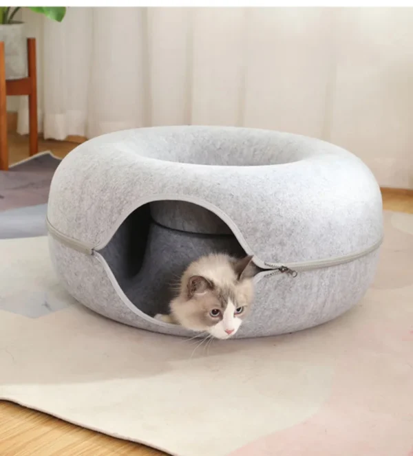 Dual-Function Cat Tunnel, Cat Bed and Cat Cave - Image 5