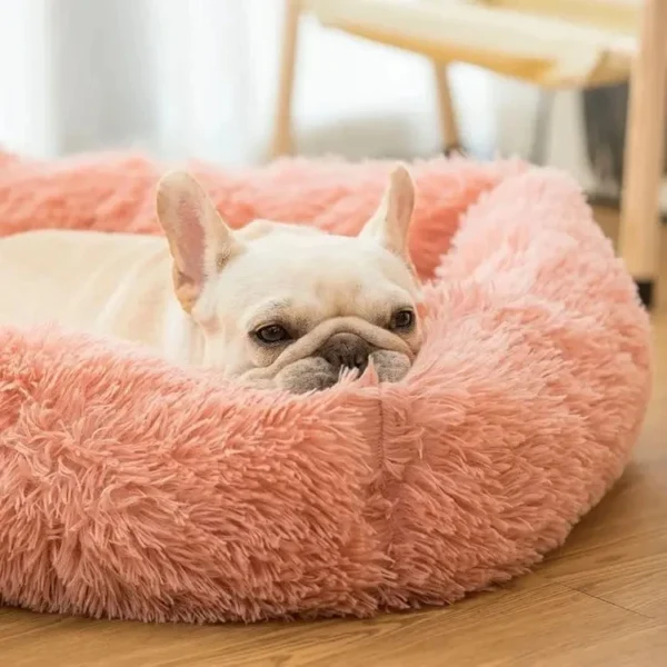 Enhanced Comfort Plush Cat Bed or Dog Bed