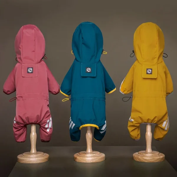 Reflective Waterproof Raincoat Dog Clothes - Image 2
