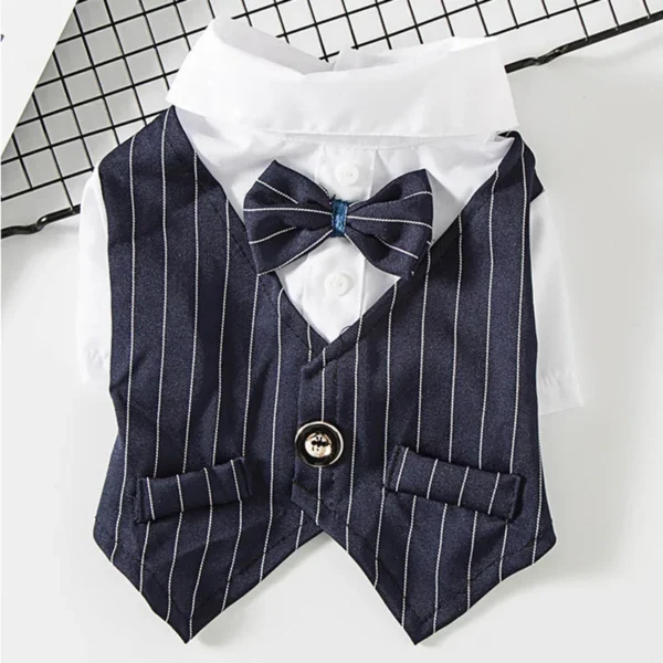 Premium Dapper Tuxedo Cat Clothes / Dog Clothes - Image 4