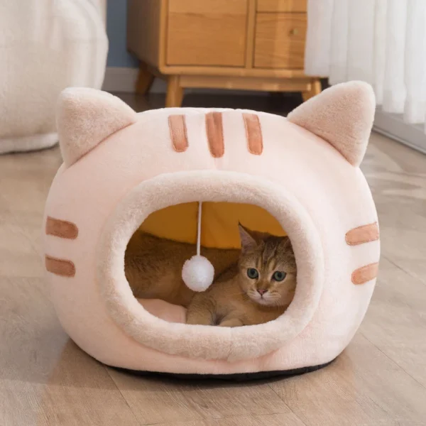 Semi-Enclosed Foldable Dog Bed and Cat Bed - Image 3