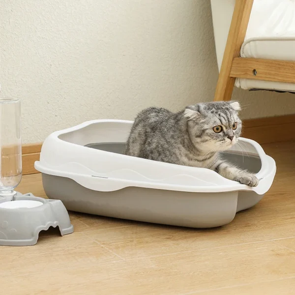 Durable Spatter-Proof Cat Litter Box - Image 2