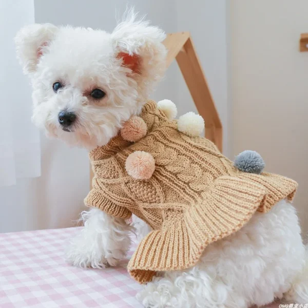 Thick Knit Sweater Dog Clothes / Cat Clothes - Image 4