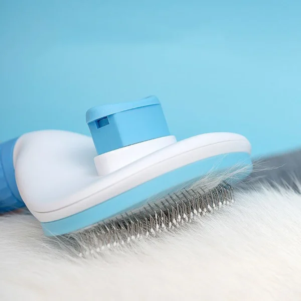 Self-Cleaning Stainless Bristles Cat Brush / Dog Brush - Image 4