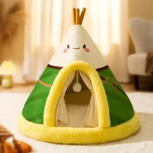 Forest Teepee Foldable Cat Bed and Cat Cave