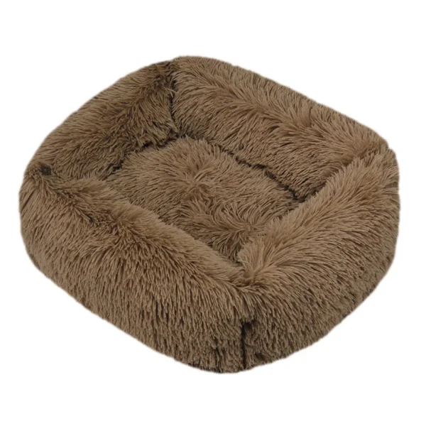 Enhanced Comfort Plush Cat Bed or Dog Bed - Image 4