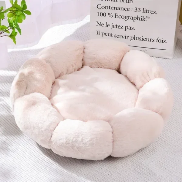 Cozy Blossom Donut Dog Bed and Cat Bed - Image 7