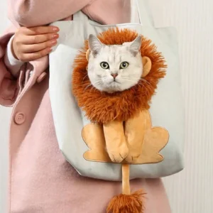 Meet My Lion Lightweight Tote Cat Carrier / Dog Carrier