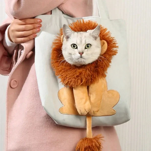 Meet My Lion Lightweight Tote Cat Carrier / Dog Carrier