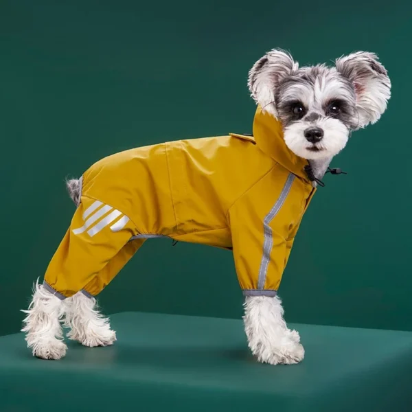 Reflective Waterproof Raincoat Dog Clothes - Image 3