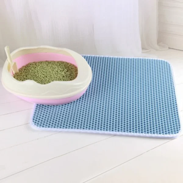 Double-Layer Cat Litter Mat recycling of clean litter