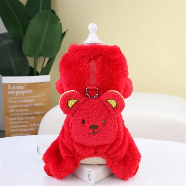 Fleece Snuggle Jumpsuit Dog Clothes / Cat Clothes - Image 10