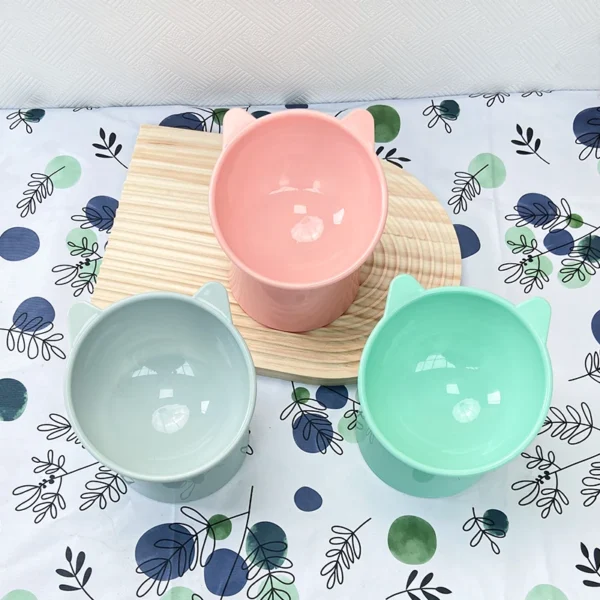 Anti-Choking Tilted Elevated Dog Bowl & Cat Bowl - Image 2