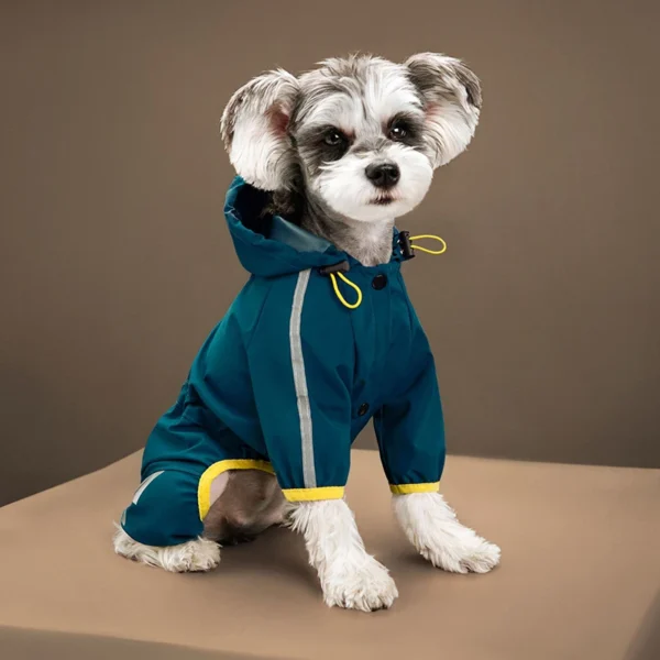 Reflective Waterproof Raincoat Dog Clothes - Image 5