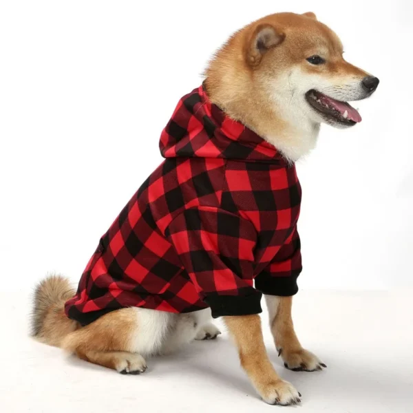 Classic Buffalo Hooded Dog Clothes / Cat Clothes - Image 2