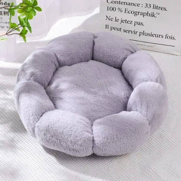 Cozy Blossom Donut Dog Bed and Cat Bed - Image 6