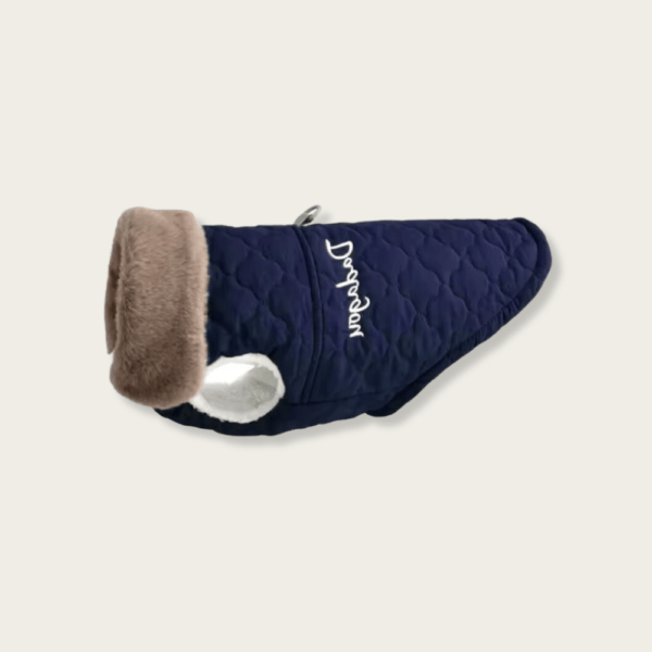 Plush Winter Dog Jacket with Fleece Lining - Image 5