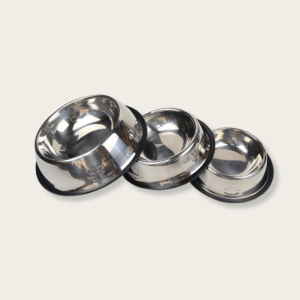 Stainless Steel Non-Slip Dog Bowl and Cat Bowl