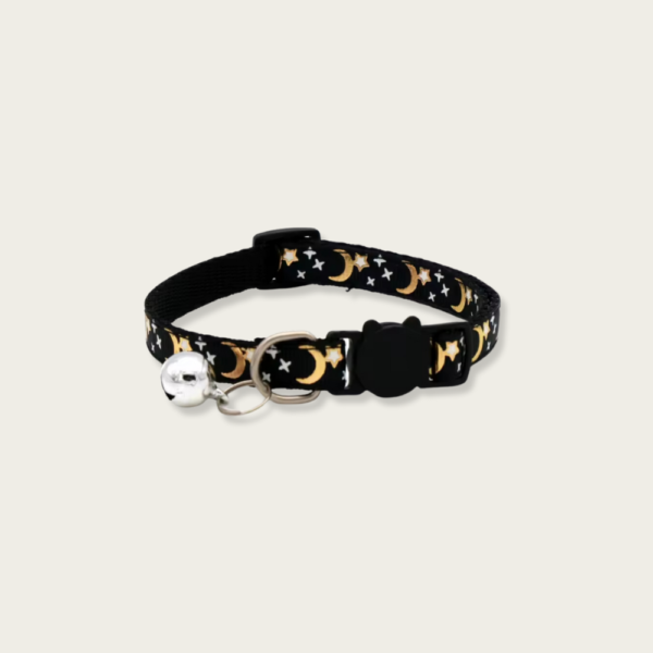 Lightweight & Durable Lunar Charm Cat Collar - Image 9