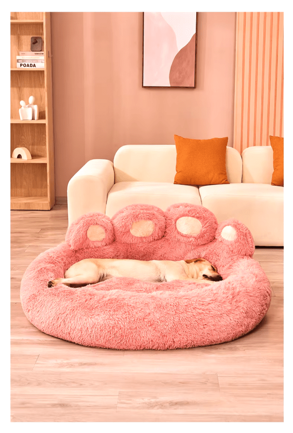 Self-Warming Bear Paw Cat Bed and Dog Bed - Image 7