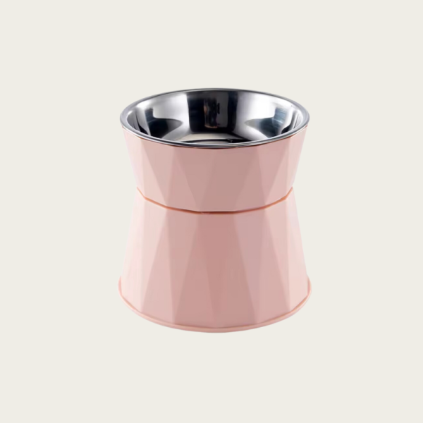 Stainless Steel Tilted Elevated Dog Bowl & Cat Bowl - Image 7