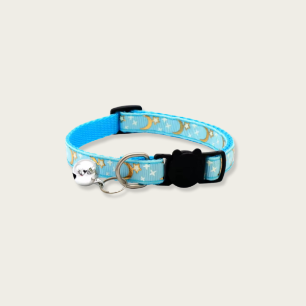 Lightweight & Durable Lunar Charm Cat Collar - Image 4