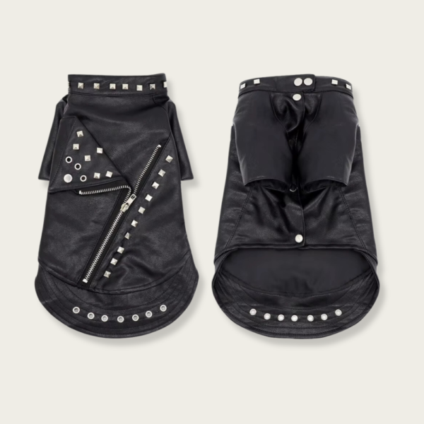 Rockstar Leather Jacket Dog Clothes / Cat Clothes - Image 8