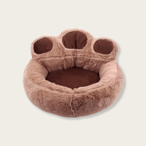 Detachable Self-Warming Bear Paw Cat Bed, Dog Bed