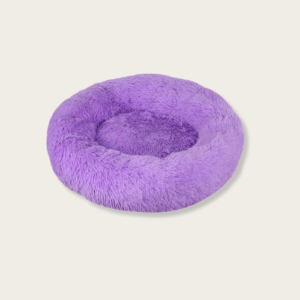 Detachable & Washable Plush Donut Dog Bed, Cat Bed