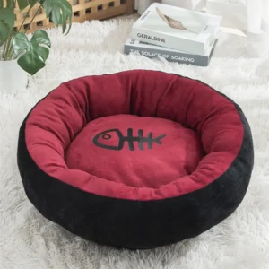 Cat Cushion – Round Soft Cotton Pet Sofa
