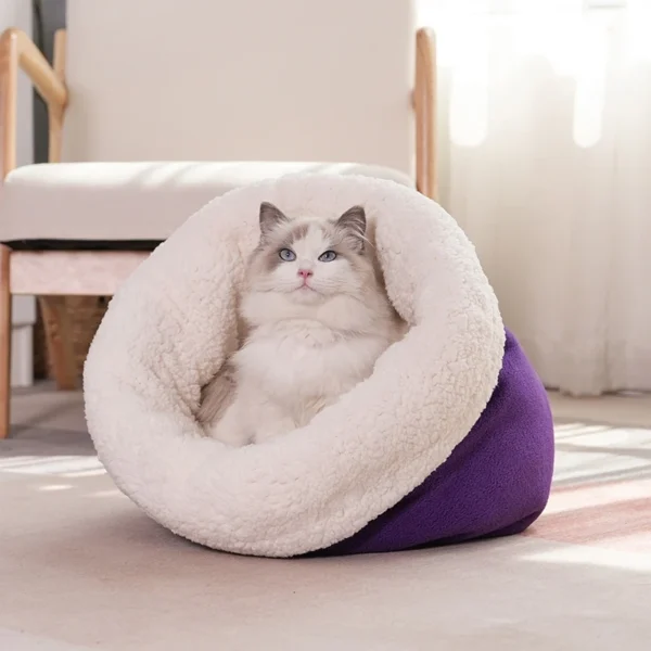 Cat Tunnel – Fleece Sleeping Bag Bed - Image 11