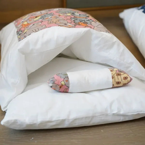 Cat House – Kawaii Plush Cave Bed - Image 2