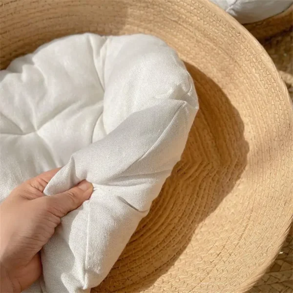 Pet Nest – Handwoven Bamboo Cat Bed - Image 3