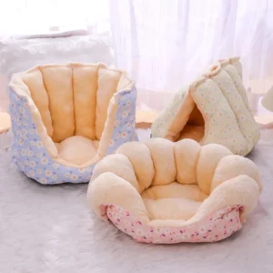 Cat Bed – Cozy Foldable Cave Nest