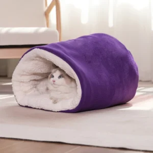 Cat Tunnel – Fleece Sleeping Bag Bed