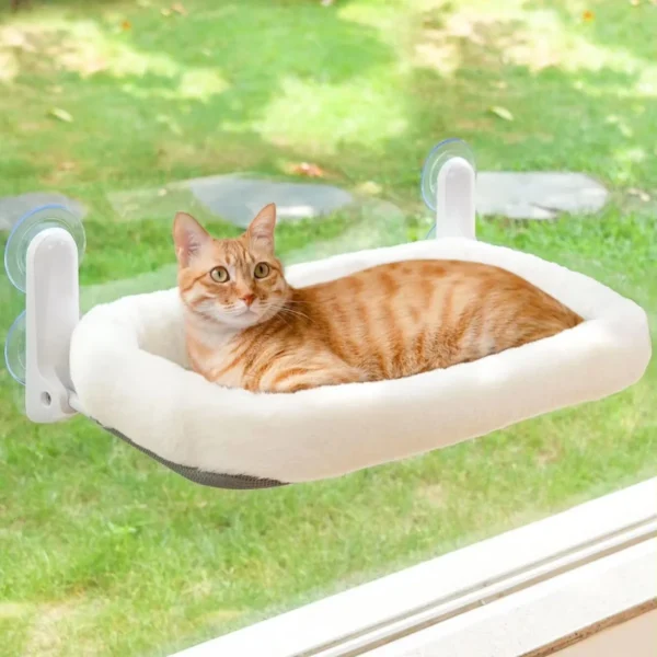 Cordless Window Hammock Bed for Cats