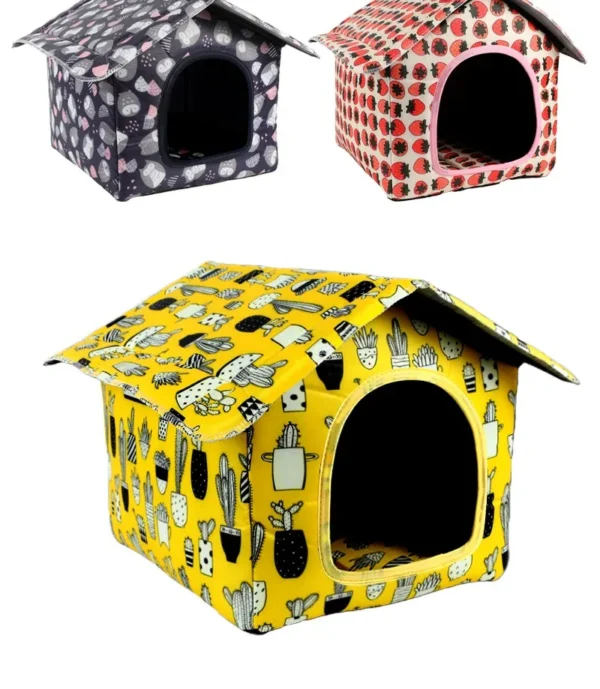 Foldable Outdoor Pet House / Cat Bed - Image 2