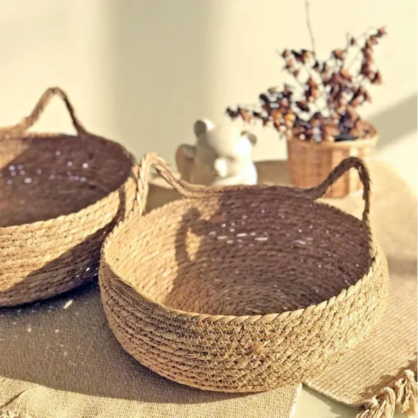 Cat Bed – Handmade Woven Cotton Nest - Image 2