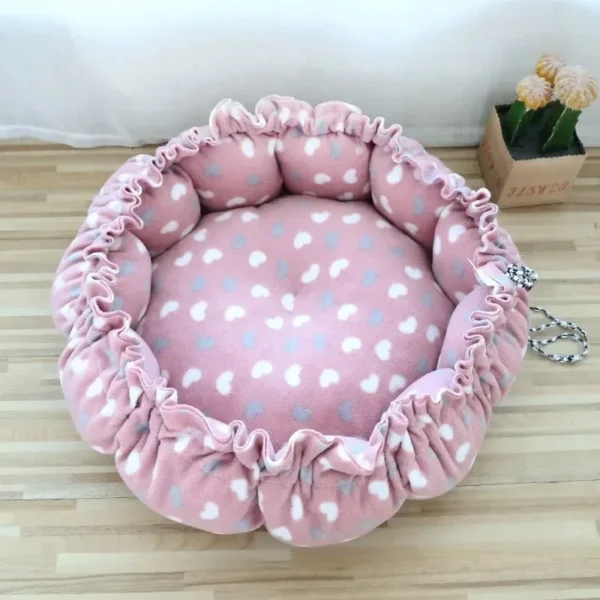 Adjustable Pet Bed Cushion – Soft Nest for Cats & Small Dogs - Image 12