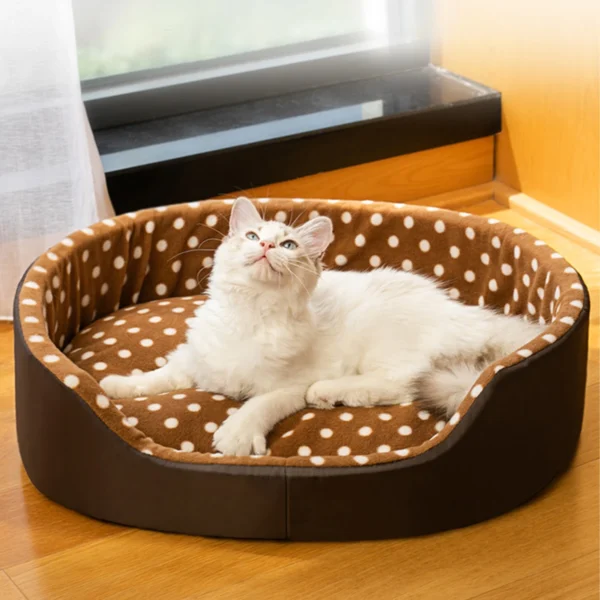 Cat Furniture – Soft Raised Sofa Bed for Cats - Image 3