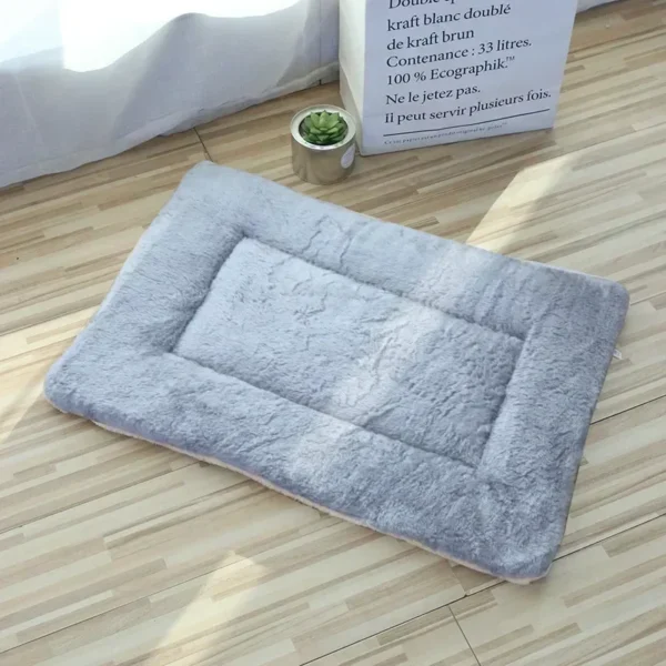 Cat Bed – Soft Plush Sleeping Pad - Image 4