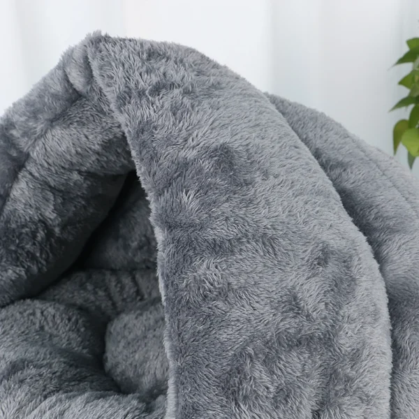 Plush Cat Cave Bed & Small Dogs bed - Image 7