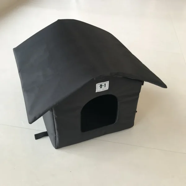 Outdoor Cat House with Waterproof Design - Image 2