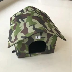 Outdoor Cat House with Waterproof Design