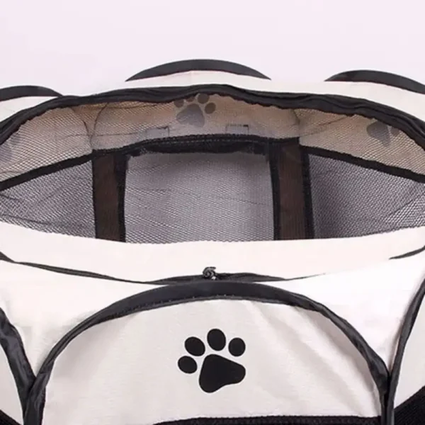 Pet Tent – Foldable Octagon Kennel for Cats & Dogs - Image 3