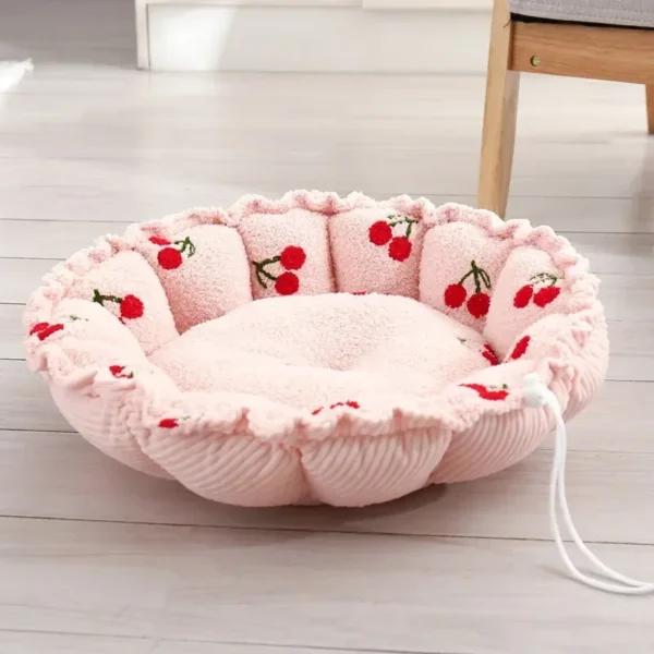 Adjustable Dog Bed with Drawstring Nest Design - Image 4