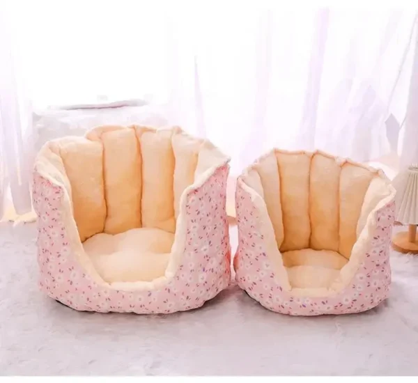 Cat Bed – Cozy Foldable Cave Nest - Image 14