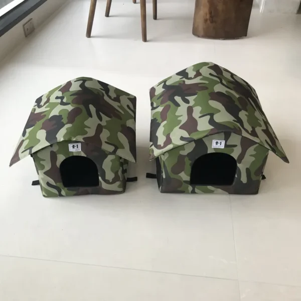Outdoor Cat House with Waterproof Design - Image 4