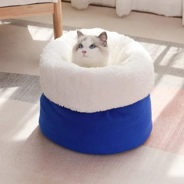 Cat Tunnel – Fleece Sleeping Bag Bed - Image 10